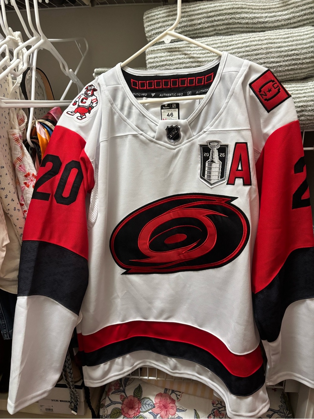 NHL Carolina Hurricanes Aho Jersey